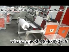  Separated HEPA Filter Fiber Glass Pleating Machine
