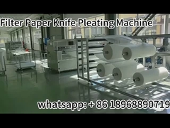 1050 mm Width Filter Paper Knife Pleating Machine