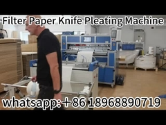 filter paper knife pleating machine