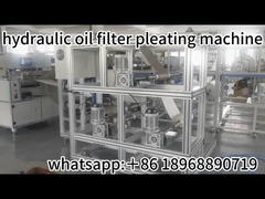 hydraulic oil filter pleating machine 