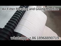 6-60mm Depth Air Filter Pleating and Hotmelt Gluing Machine