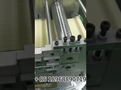 PU panel air filter pleating machine