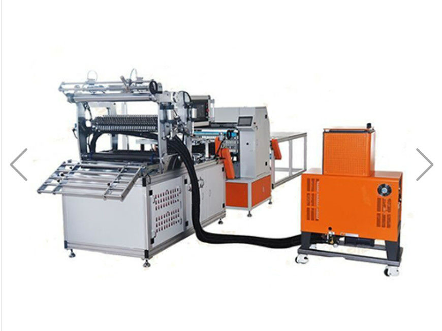 Mini HEPA Filter Making Machine 220V / 380V Rotary Pleating And Gluing Machine