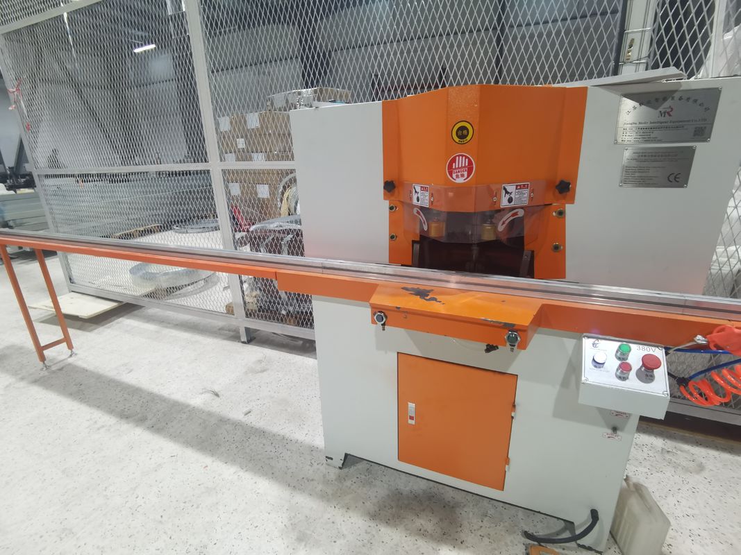 Metal Steel HEPA Filter Making Machine 220V 50Hz Aluminium Frame Cutting Machine
