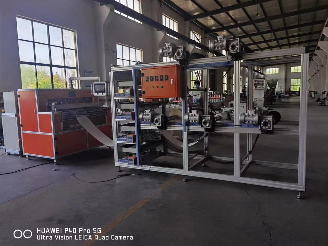 Stainless Steel Hydraulic Filter Pleating Machine 4KW 380 Pleats/Min Speed