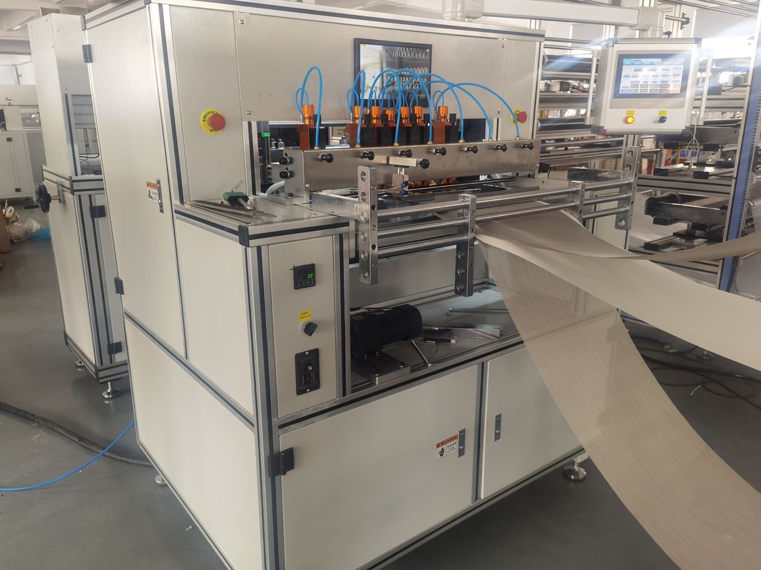 Stainless Steel Hydraulic Filter Pleating Machine 4KW 380 Pleats/Min Speed