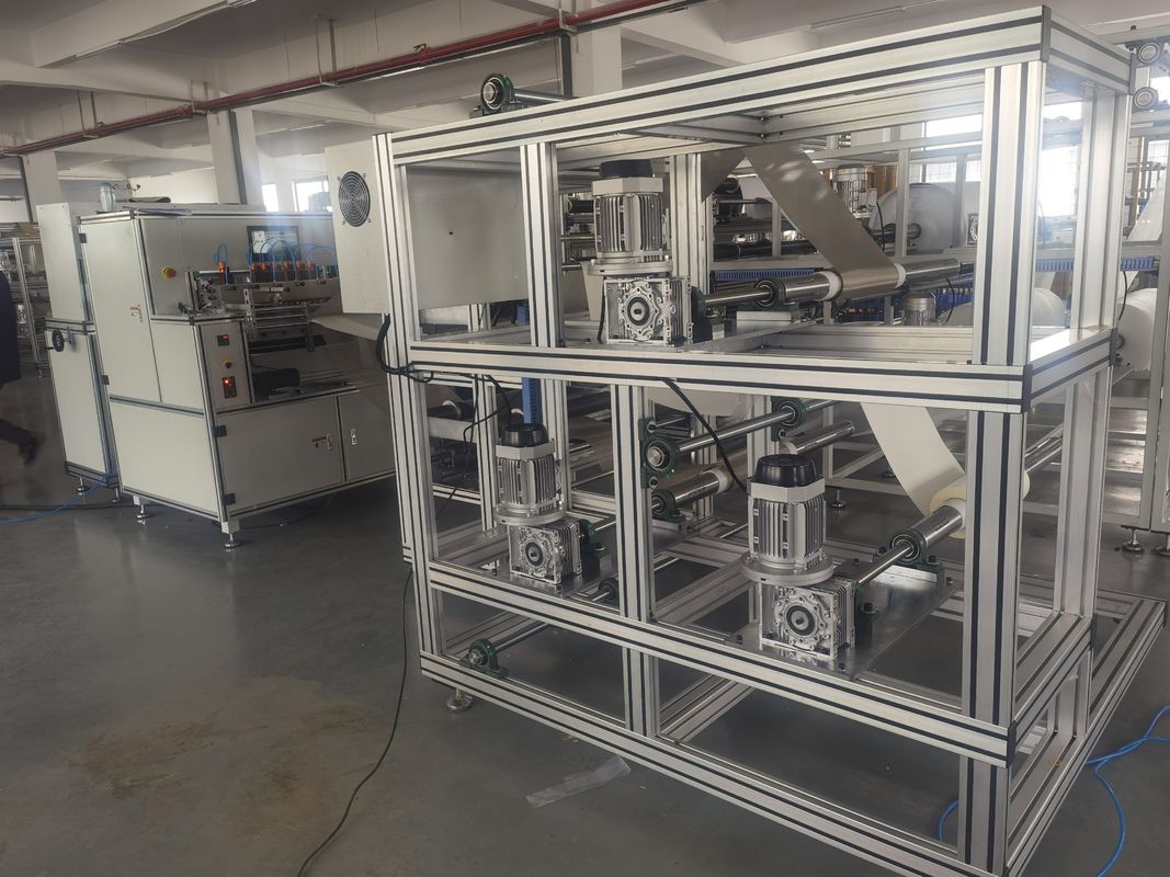 700mm Wire Mesh Hydraulic Filter Pleating Machine 6 - 60mm Pleating Height