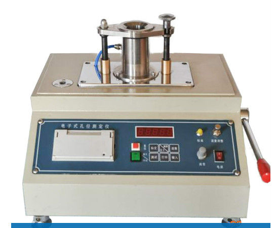 Industrial Automated Filter Tester 50Hz Paper Pore Size Tester