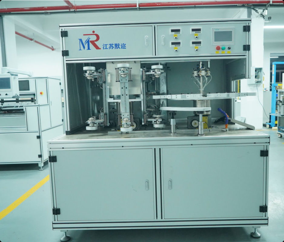 Full Auto Six Stations ECO Filter Making Machine Caps Infrared Welding Machine