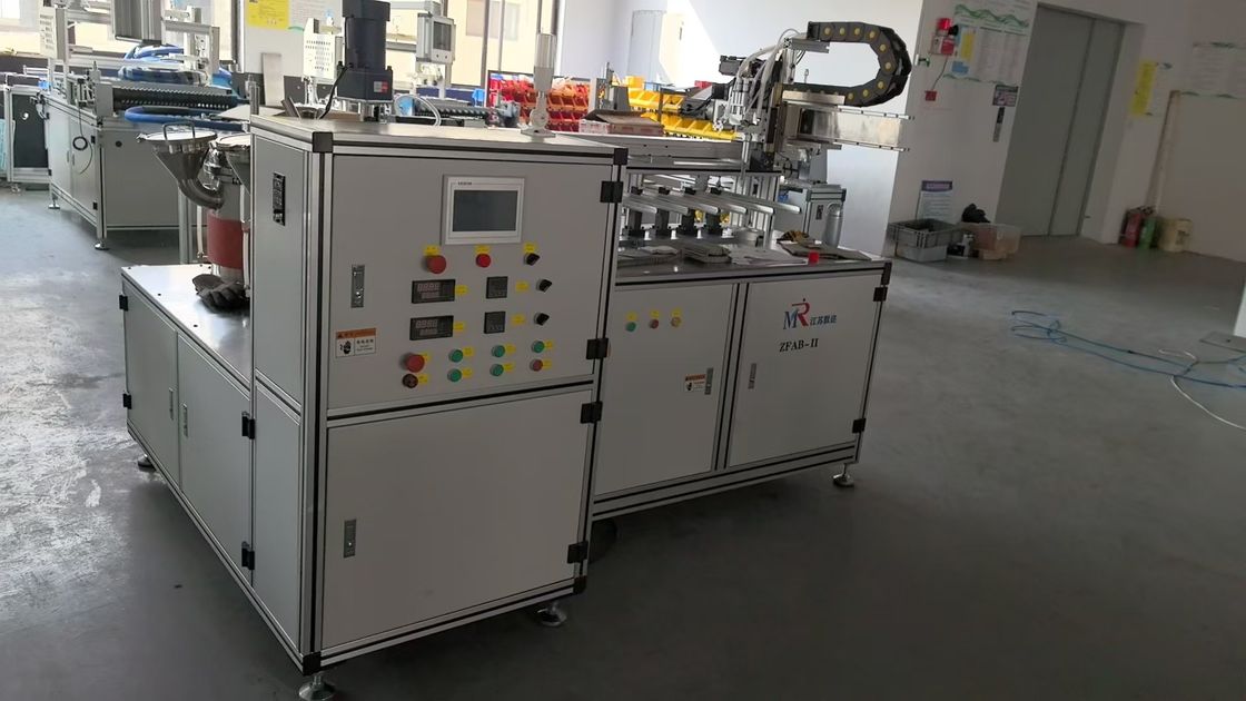 Mesh Filter Clipping Machine 6KW Electric Power Source 0.6MPa Air Pressure
