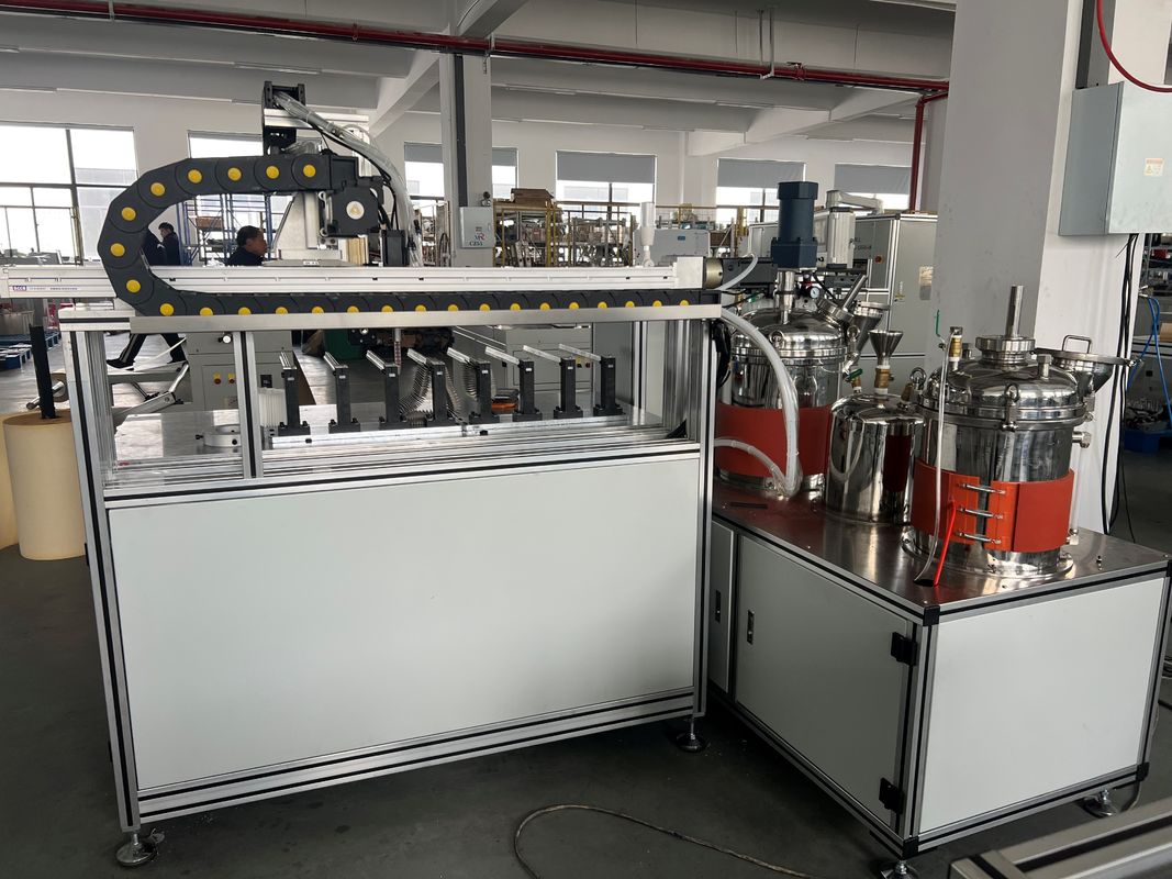 0.6MPa Oil Filter Production Line 6KW Mesh Filter Two Components Clipping Machine