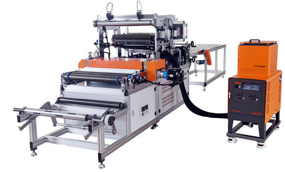 Mini HEPA Filter Making Machine 220V / 380V Rotary Pleating And Gluing Machine