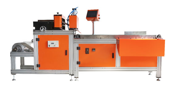 Corrugated Filter Aluminum Foil Machine 350mm Width 1000mm Coil Diameter