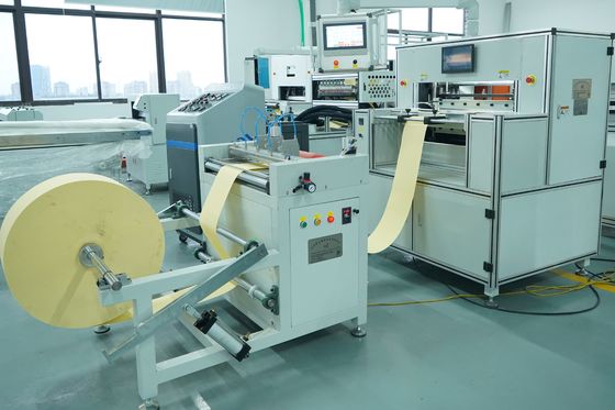 Filter Paper Knife Pleating Machine 1050mm Width PLC Control System