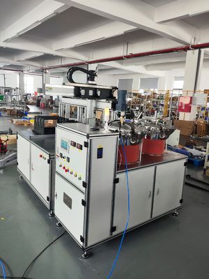 Stainless Steel Oil Filter Production Line Two Components Hydraulic Filter Gluing Machine