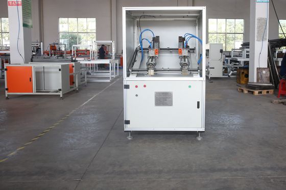 4 Station Air Filter Strips Cutting Machine 8KW 50mm - 400mm Width