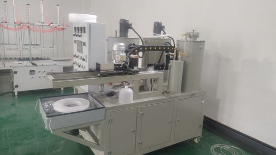 3 Tanks Filter Caps PU Polyurethane Injection Machine 1:5 Mixing Rate