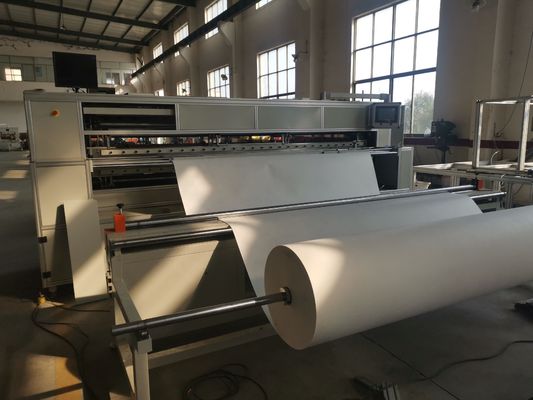 380V 3400mm Width Knife Pleat Machine 30KW Preheating Power