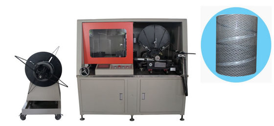 Full Auto Air Filter Spiral Machine 120mm - 420mm With Metal Strips