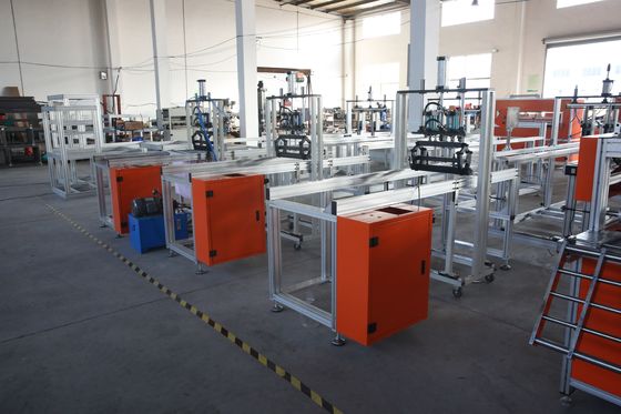 Electric Pocket Filter Making Machine 30 - 40 Times/Min Capacity