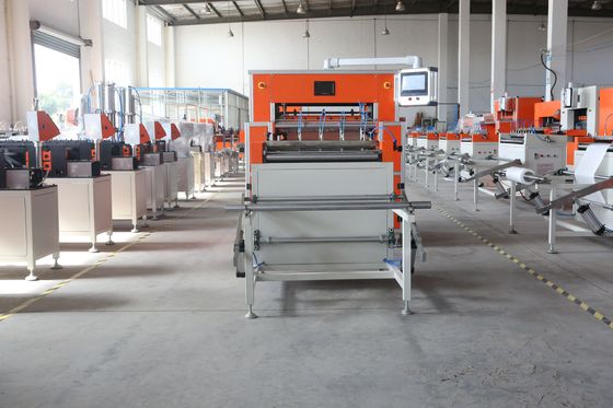 Full Auto Blade Folding Machine Pleating Height 20 - 150mm